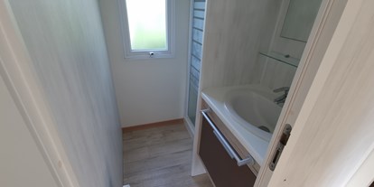 Luxuscamping - WC - Gelting - Mobilheime direkt an der Ostsee Mobilheim mit Seeblick