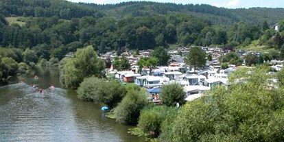 Luxuscamping - Terrasse - Hessen Nord - Camping Odersbach Campingpod auf Camping Odersbach
