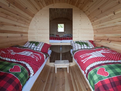 Luxury camping - Campingplatz Hegne Schlaf-Fässer auf Campingplatz Hegne