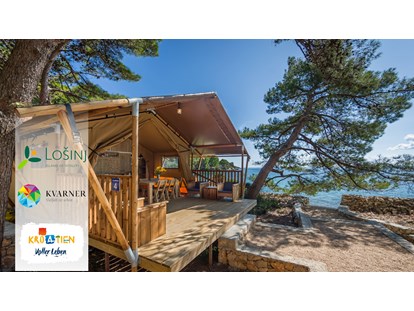 Luxury camping - Kühlschrank - Croatia - View - Camping Baldarin Glamping-Zelte auf Camping Baldarin