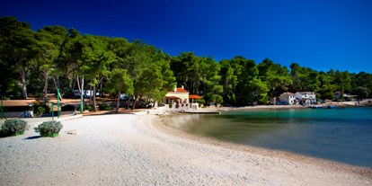 Luxuscamping - Kochmöglichkeit - Zadar - Šibenik - Strand - Camping Baldarin Glamping-Zelte auf Camping Baldarin