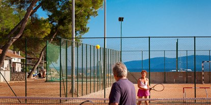 Luxuscamping - Kroatien - Tennis - Camping Baldarin Glamping-Zelte auf Camping Baldarin