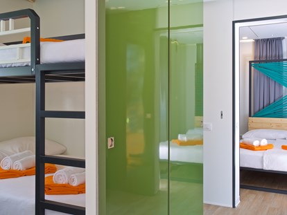 Luxuscamping - Klimaanlage - Interier - Camping Cikat Luxuriöse Mobilheime Typ Freed-Home auf Camping Cikat
