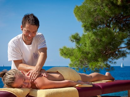 Luxury camping - Dusche - Massage - Camping Cikat Mobilheime Typ C auf Camping Cikat