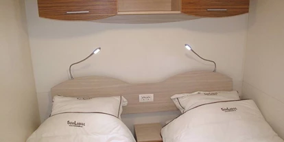 Luxury camping - Klimaanlage - Einzelbetten - Union Lido - Suncamp SunLodge Aspen von Suncamp auf Union Lido