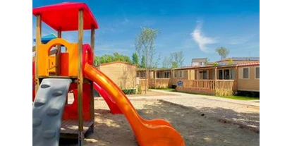 Luxury camping - Glamping auf Camping Family Park Altomincio - Camping Family Park Altomincio - Suncamp SunLodge Aspen von Suncamp auf Camping Family Park Altomincio