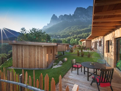 Luxury camping - Italy - Camping Seiser Alm Dolomiten Lodges