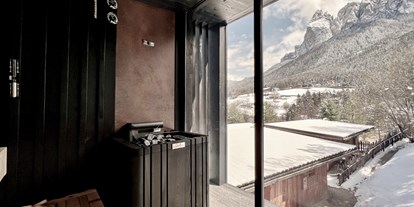 Luxuscamping - getrennte Schlafbereiche - Trentino - Camping Seiser Alm Dolomiten Lodges