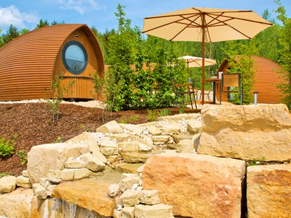 Luxury camping - Klimaanlage - Glamping Resort Biosphäre Bliesgau Naturhotelzimmer Weingarten im Glamping Resort Biosphäre Bliesgau