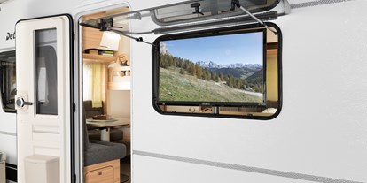 Luxuscamping - Art der Unterkunft: Campingfahrzeug - Ostsee - Mit Flat Tv - Mobilheime direkt an der Ostsee Glamping Caravan
