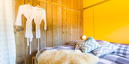 Luxuscamping - Split - Nord - Safari-zelt Schlafzimmer mit Doppelbett - Boutique camping Nono Ban Boutique camping Nono Ban