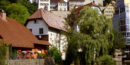Luxuscamping - Kochmöglichkeit - Schwarzwald - Horb am Neckar in nur ca. 15 min. zu Fuss erreichbar - Camping Schüttehof Mobilheime auf Camping Schüttehof