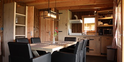 Luxuscamping - Overijssel - Küche - Camping De Kleine Wolf Klaverlodge auf Camping De Kleine Wolf