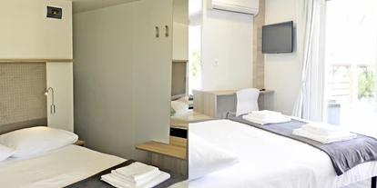 Luxuscamping - Klimaanlage - Bed and breakfast mobile home - B&B Suite Mobileheime für 2 Personen mit eigenem Garten B&B Suite Mobileheime für 2 Personen mit eigenem Garten