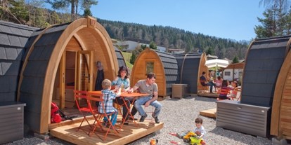 Luxuscamping - Goldingen - Iglu-Dorf - Camping Atzmännig PODhouse - Holziglu klein auf Camping Atzmännig