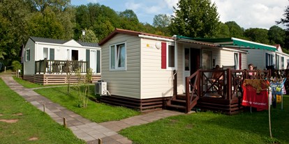 Luxuscamping - Klimaanlage - PLZ 54636 (Deutschland) - Prümtal-Camping Oberweis Mobilheime 4 P Hund auf Prümtal-Camping Oberweis
