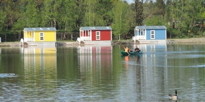Luxuscamping - PLZ 46499 (Deutschland) - Dingdener Heide Seehaus direkt am See mit eigener Seeterrasse