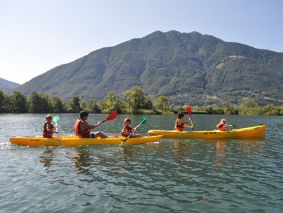 Luxuscamping - Tessin - Campofelice Camping Village River Lodge 2 auf Campofelice Camping Village 