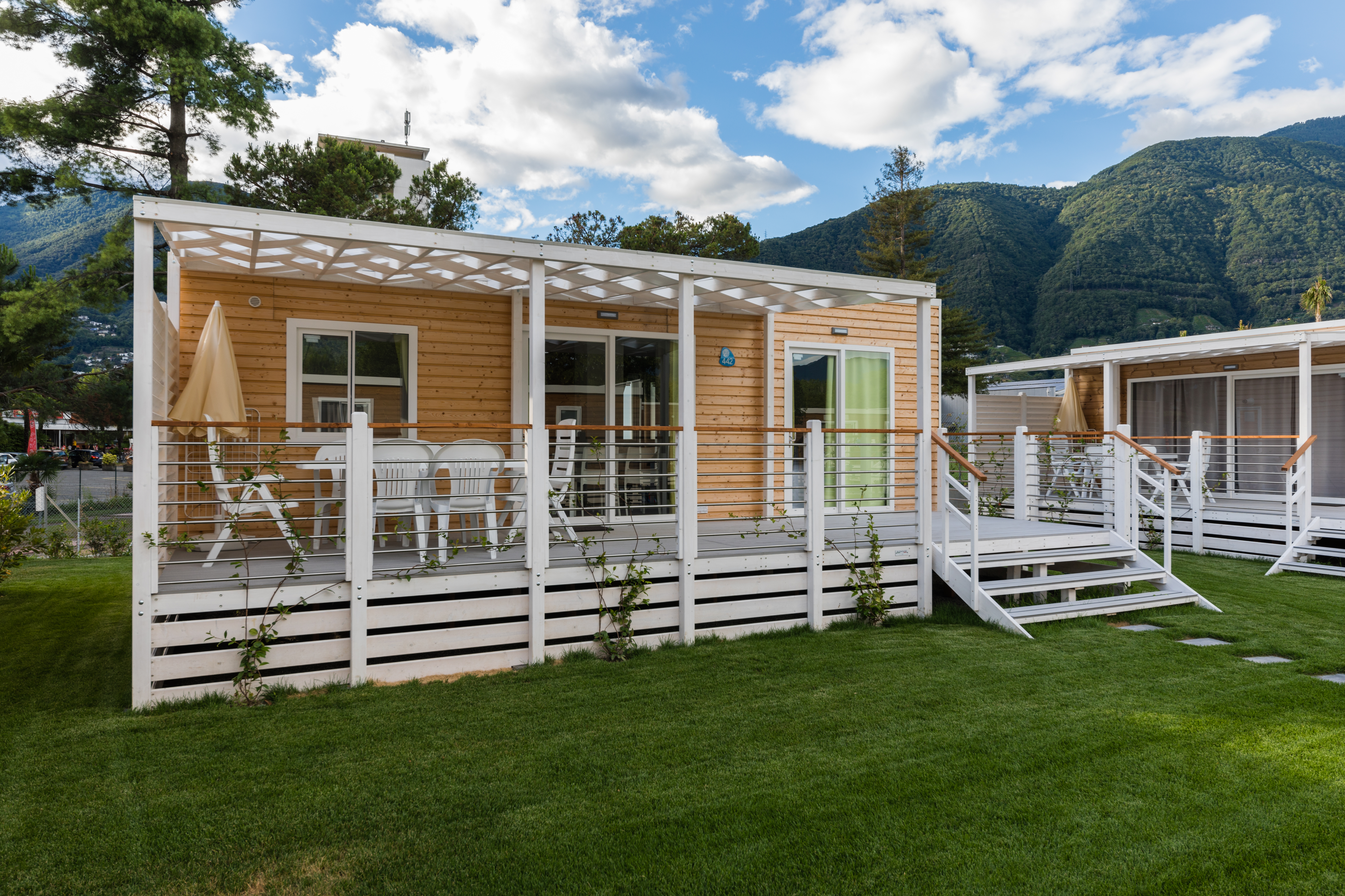 Luxuscamping: Campofelice Camping Village: River Lodge 6 auf Campofelice Camping Village