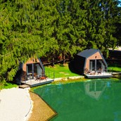 Glampingunterkunft: Haus am See - Plitvice Holiday Resort: Haus am See auf Plitvice Holiday Resort