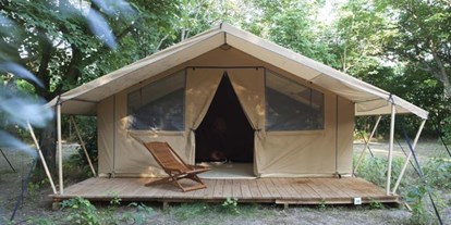 Luxuscamping - Privas - Le Clapas Safari-Zelte auf Le Clapas