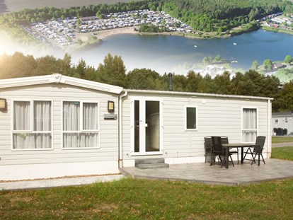 Luxury camping - getrennte Schlafbereiche - Nordsee - Kransburger See Chalet 551 TYP C am Ferienpark Kransburger See