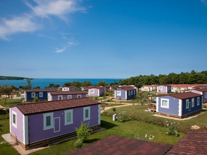 Luxuscamping - Terrasse - Istrien - Campingplatz Aminess Sirena - Meinmobilheim Sirena Premium auf dem Campingplatz Aminess Sirena