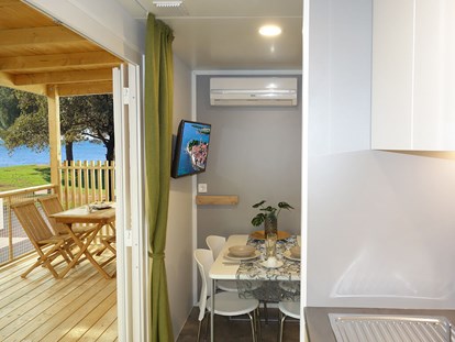 Luxuscamping - Klimaanlage - Istrien - Campingplatz Kastanija - Meinmobilheim Adriamar auf dem Campingplatz Kastanija