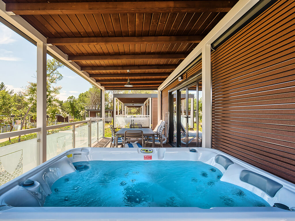 Luxuscamping: Boutique Campingplatz Santa Marina - Meinmobilheim: Luxury auf dem Boutique Campingplatz Santa Marina