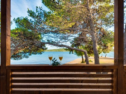 Luxury camping - Klimaanlage - Zadar - Campingplatz Miran Pirovac - Meinmobilheim Pirovas Seaview auf dem Campingplatz Miran Pirovac