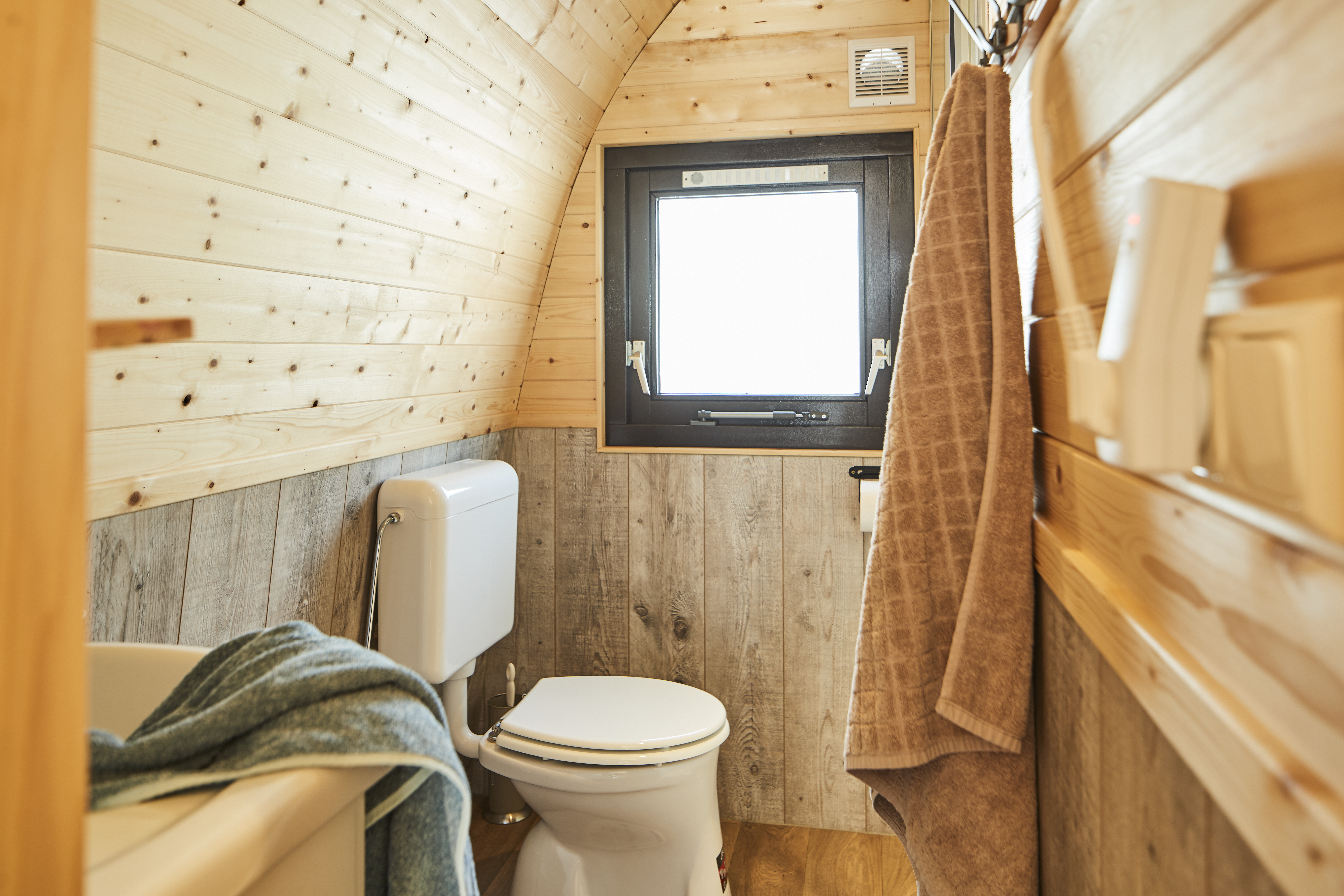 Glampingunterkunft: Woodlodges Tannen- und Fichtenhütte