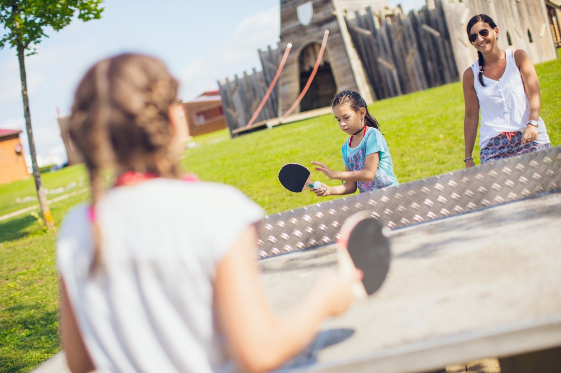 Glampingunterkunft: Tischtennis - Landhaus auf Camping & Ferienpark Orsingen