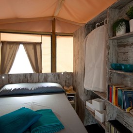 Glampingunterkunft: Safari Lodge auf Camping Village Conca d'Oro
