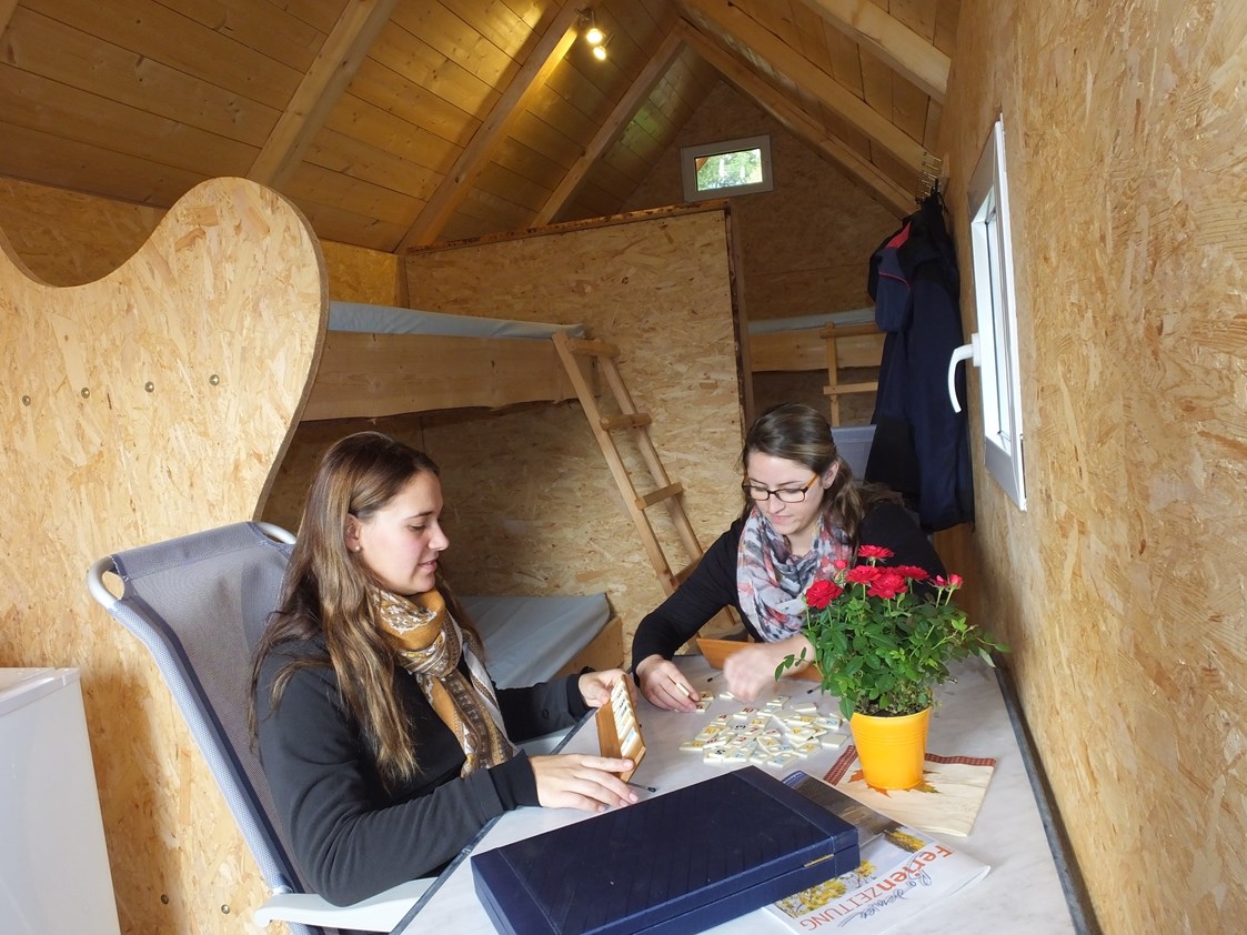 Glampingunterkunft: Schäferhäusle auf Camping & Ferienpark Orsingen