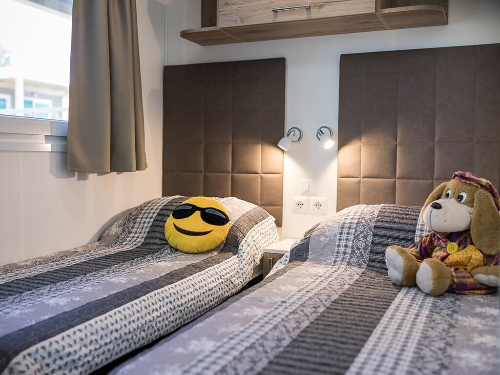 Glampingunterkunft: Prestige Family auf dem Lanterna Premium Camping Resort