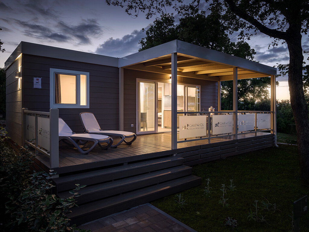 Glampingunterkunft: Prestige Family auf dem Lanterna Premium Camping Resort