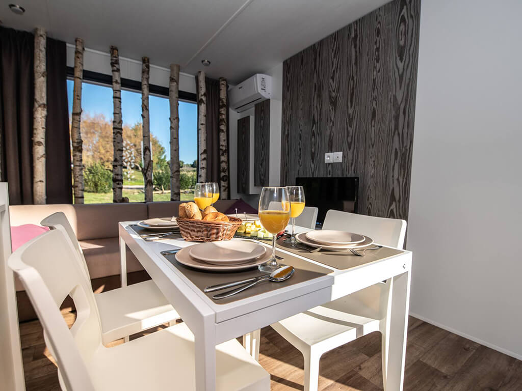 Luksuzno kampiranje - Medulin - Campingplatz Arena Kažela - Meinmobilheim Camping Home Green auf dem Campingplatz Arena Kažela