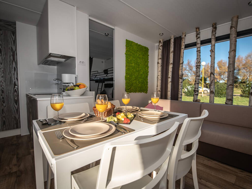 Luksuzno kampiranje - Medulin - Campingplatz Arena Kažela - Meinmobilheim Camping Home Green auf dem Campingplatz Arena Kažela