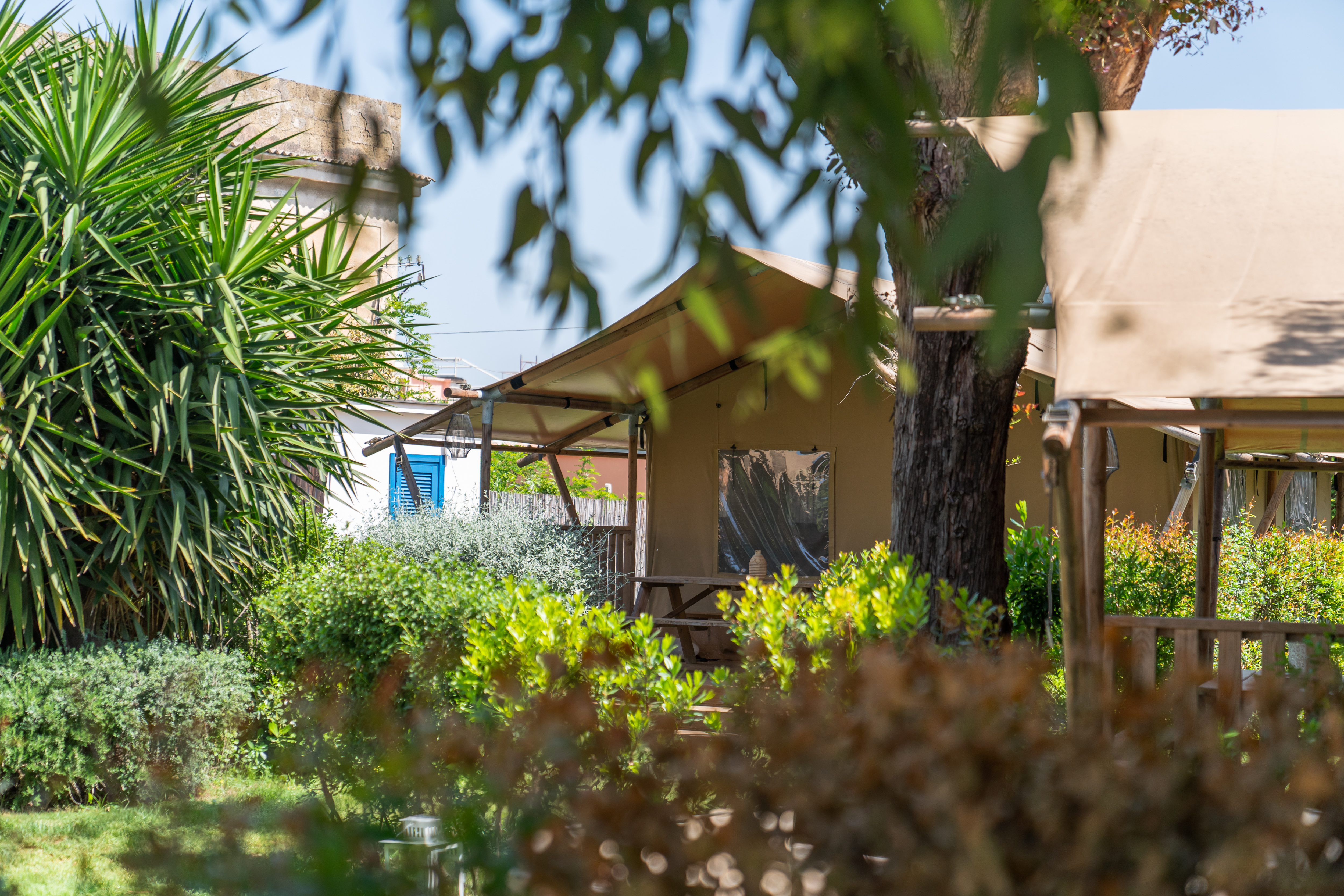 Glampingunterkunft: Safari und Natur - Garden Suites, Glamping tents und Airstreams