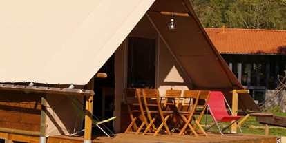 Luxuscamping - Auvergne - CosyCamp Safari-Zelte auf CosyCamp
