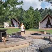 Luxuscamping: Lakeside romantic Tent im Lakeside Petzen Glamping Resort