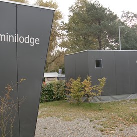 Glampingunterkunft: Unsere Minilodges stehen in der Nähe des Bodensees. - Minilodges Camping Park Gohren