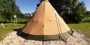 Luxuscamping - Region Schwaben - Tipis etwas näher betrachtet. - Tipis Camping Park Gohren