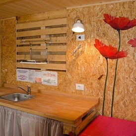 Glampingunterkunft: Glamping-Zelte: Wohnzimmer - Glampingzelte auf Camping Rialto