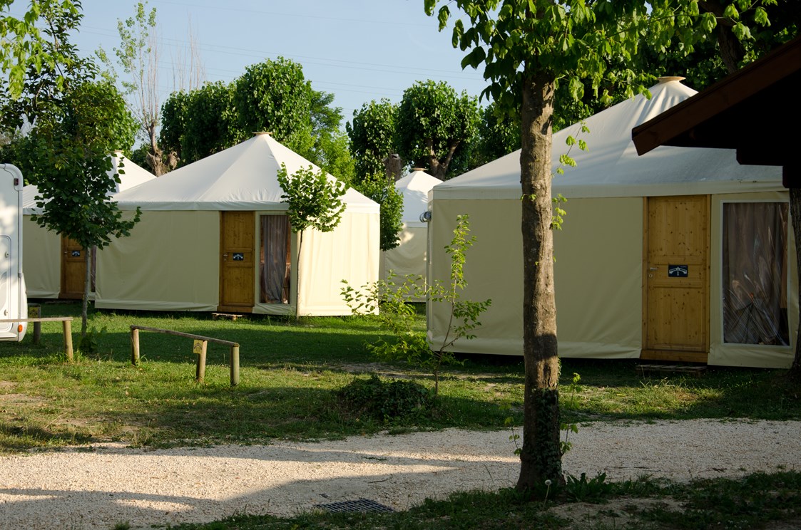 Glampingunterkunft: Glamping-Zelte: Überblick - Glampingzelte auf Camping Rialto