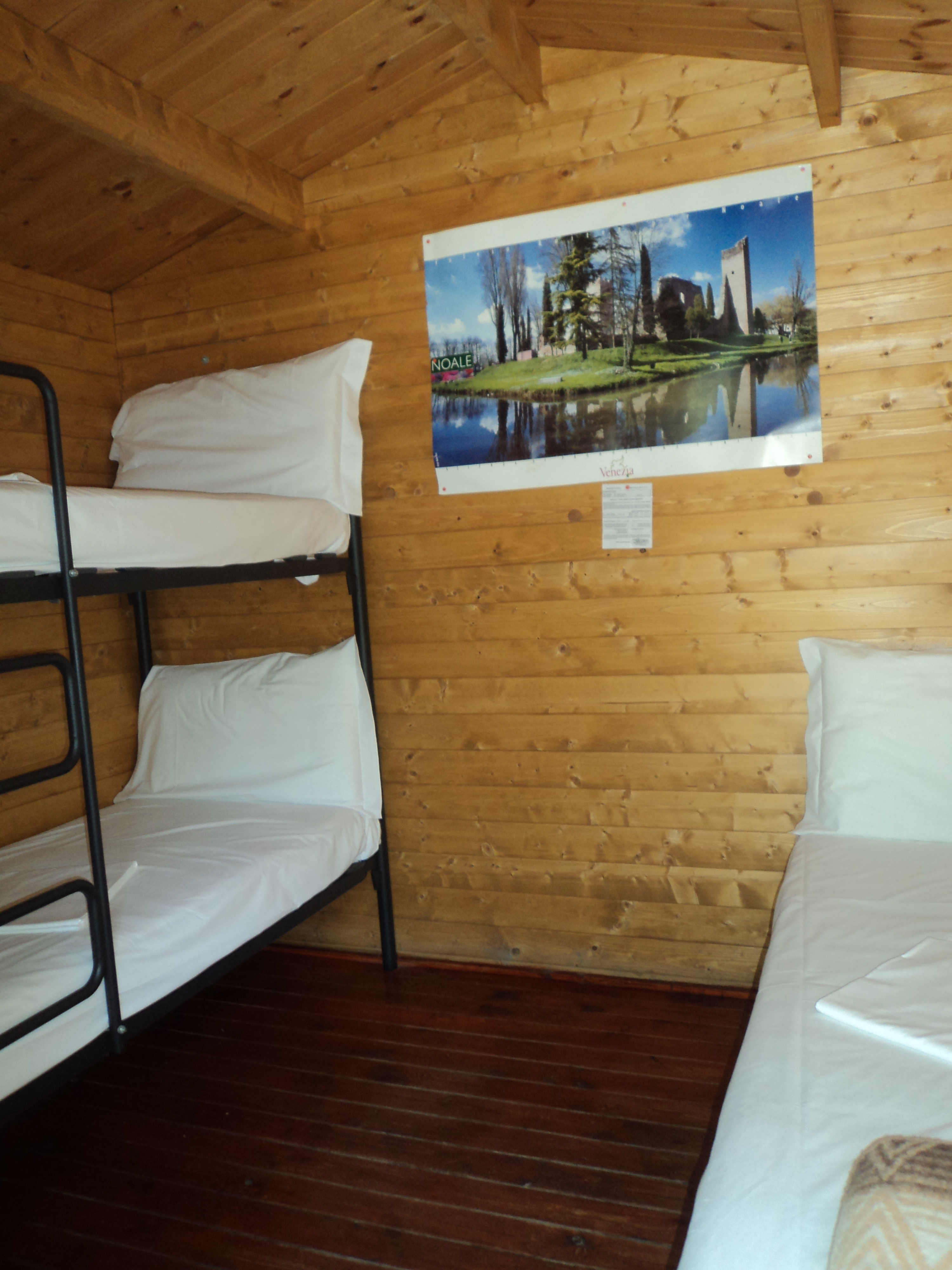 Luxuscamping - Venedig - Mini-Chalets, perfekt für kurze Aufenthalte - Campingplatz Rialto Mini-Chalets für 2 Personen auf Camping Rialto