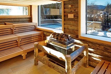 Glampingunterkunft: Berghütten Premium im Camping Resort Zugspitze