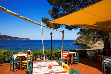 Glampingunterkunft: Calanova strand mit restaurant auf Ripalte - Tendi safarizelt mit Badezimmer auf Tenuta delle Ripalte