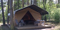 Luxuscamping - Brandenburg Nord - Tendi safarizelt auf Camping am Blanksee - Camping am Blanksee - Tendi Tendi safarizelt auf Camping am Blanksee