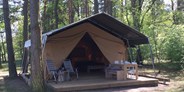 Luxuscamping - Region Schwerin - Tendi safarizelt auf Camping am Blanksee - Tendi safarizelt auf Camping am Blanksee
